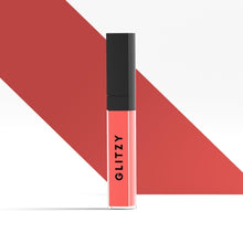 Load image into Gallery viewer, Peachy Orange Vegan and Cruelty Free Liquid Lipstick  Made in Canada 
